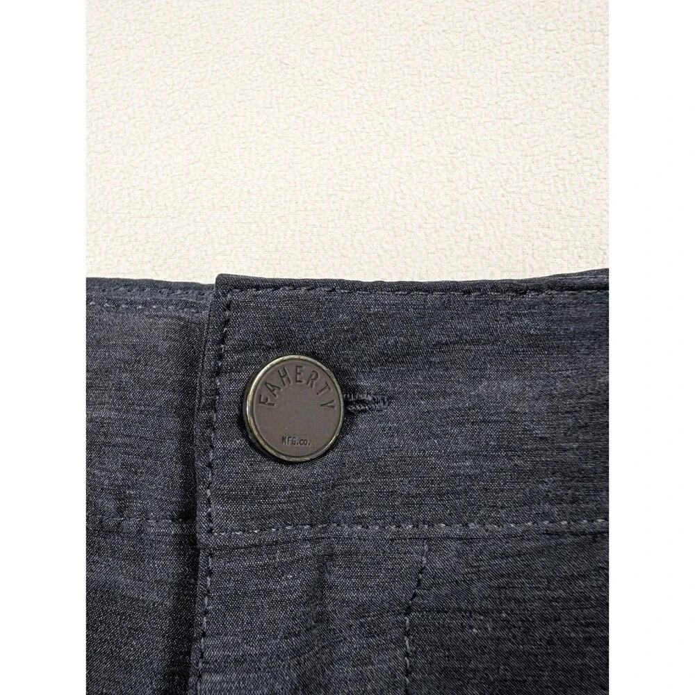 Faherty All Day Shorts Mens 32 Gray 9